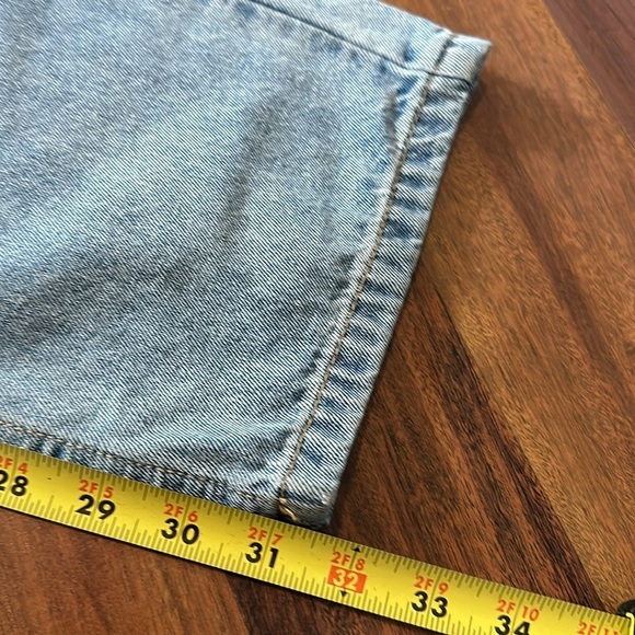 NWT Tinseltown Ripped Hi-Rise Straight Leg Distressed Darling Wash Jeans Size 9 - Picture 12 of 12